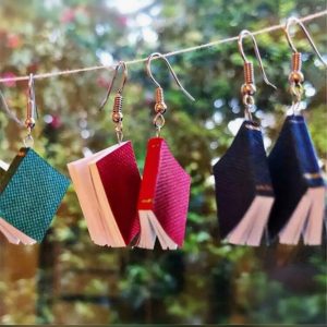 Journal Earrings